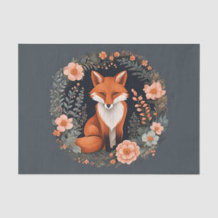 Cottagecore Fox Decoupage Tissue Paper