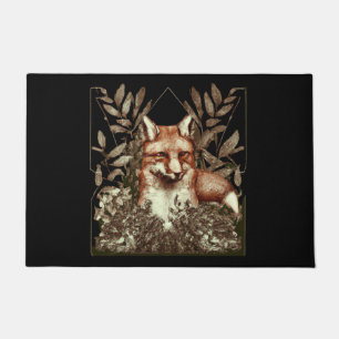 Cottagecore Fox Vintage Doormat