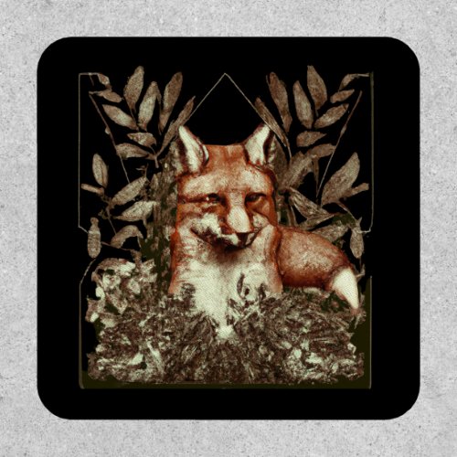 Cottagecore Fox Vintage Patch