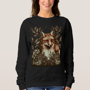 Cottagecore Fox Vintage Sweatshirt