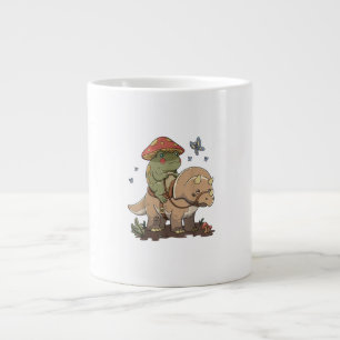 Cottagecore Frog Aesthetic Mushroom Cute Goblinco Giant Coffee Mug