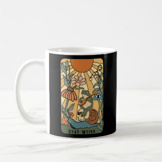 Cottagecore Frog Playing Banjo Weird Toad Coffee Mug