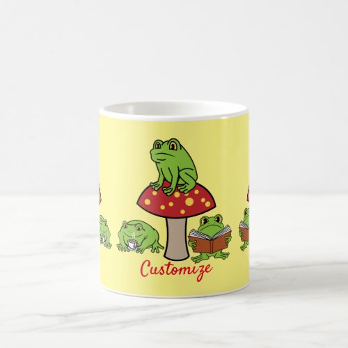 Cottagecore Frogs Thunder_Cove Coffee Mug
