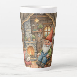 Cottagecore gnome cozy mug enchanted hedgehog