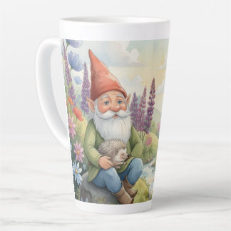 Cottagecore gnomecore cozy whimsical latte mug