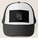 Cottagecore Goblincore Pond Snail Swimming Frog Trucker Hat
