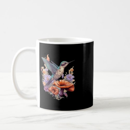 Cottagecore Hummingbird Aesthetic Bird Lover Bird  Coffee Mug