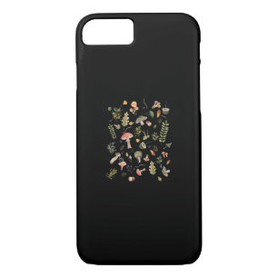 Cottagecore Mushroom Aesthetic Academia Goblincore iPhone 8/7 Case