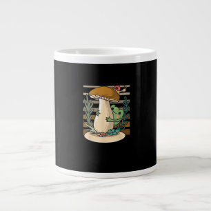 Cottagecore Mushroom Forest Toad Goblincore Mycolo Giant Coffee Mug