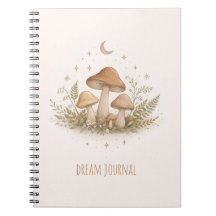 Cottagecore Mushroom Notebook – Fairy Aesthetic Jo