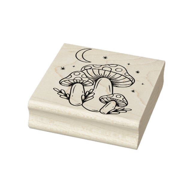 Cottagecore Mushroom Stamp (Stamp)