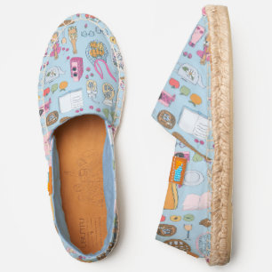 cottagecore picnic strawberry teapot whimsical espadrilles