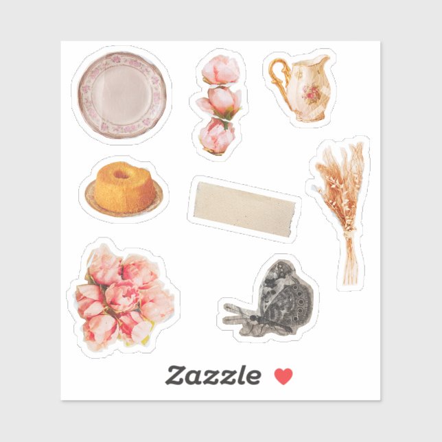 Cottagecore Planner Sticker Sheet (Sheet)