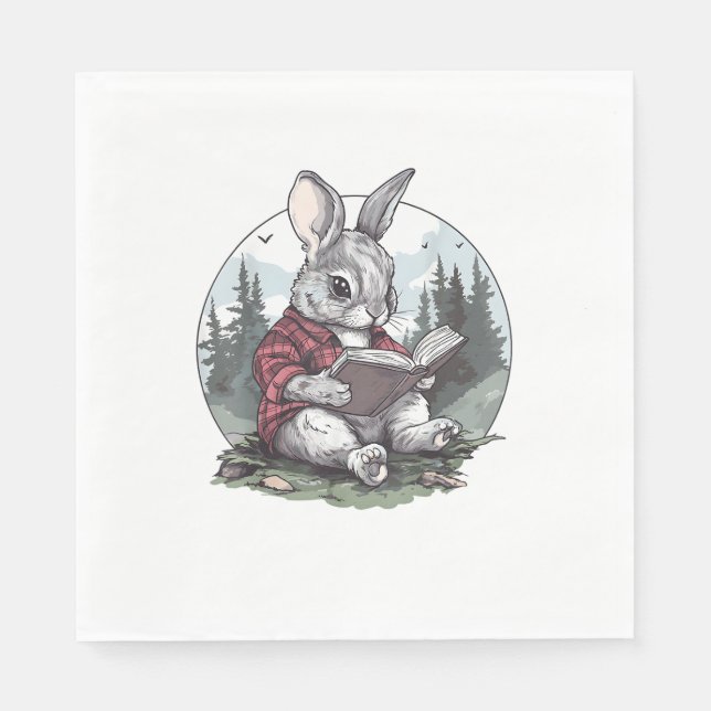 Cottagecore Rabbit _1 Napkins (Front)