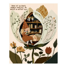 Cottagecore Reading Nook Wall Art