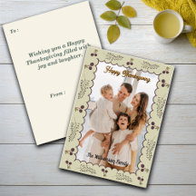 Cottagecore Rustic Vibes Thanksgiving Personalize