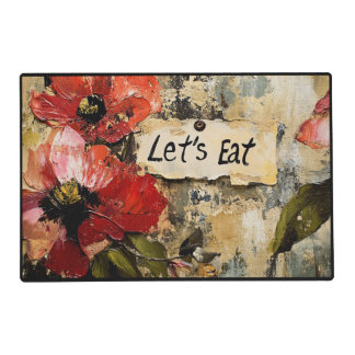 Cottagecore Shabby Chic  Placemat