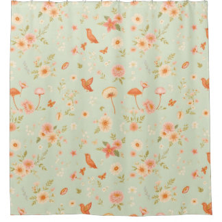 Cottagecore Shower Curtain – A Whimsical Touch