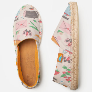 cottagecore snail love letter whimsical garden espadrilles