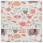 cottagecore snail strawberry jam whimsical garden fabric