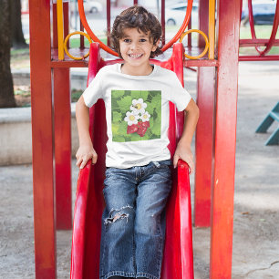 Cottagecore Strawberry Patch Garden T-Shirt