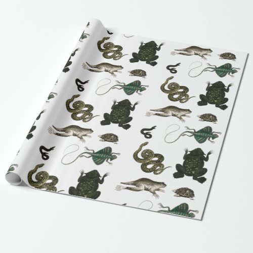Cottagecore Toad Wrapping Paper