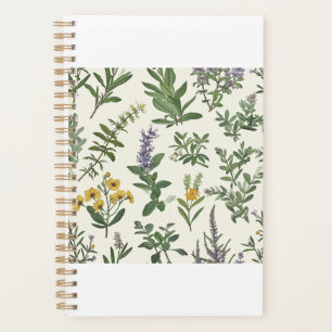 Cottagecore Vintage Botanical  Planner