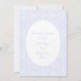 Cottagecore Wedding Invitation | Wildflower Floral