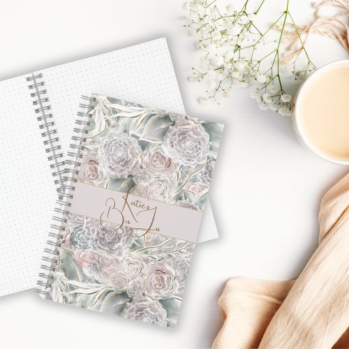 Cottagecore whimsy floral Bullet Journal