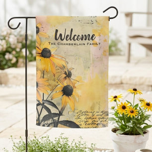 Cottagecore Wildflower Birthday for Grandma Garden Flag