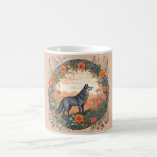 Cottagecore Wolf Coffee Mug