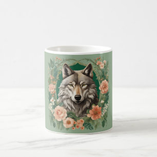 Cottagecore Wolf Coffee Mug