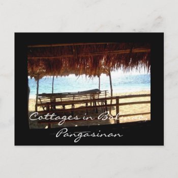 Cottages In Bolinao  Pangasinan Postcard by naiza86 at Zazzle