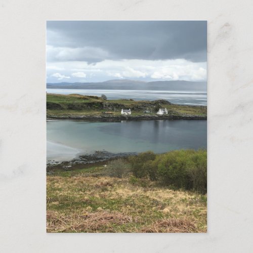 Cottages on the Isle of Jura Scottish Island Postcard