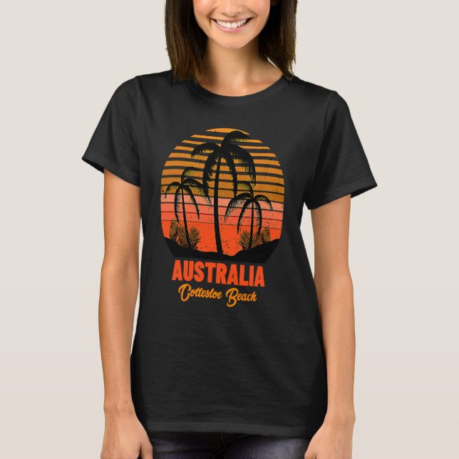 Cottesloe Beach Australia T-Shirt (Front)