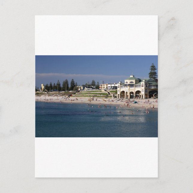 Cottesloe Beach in Perth, Western Australia Postcard (Front)