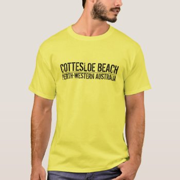 Cottesloe Beach T-shirt by Almrausch at Zazzle