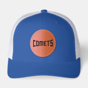 Cottey College Comets Leather Patch Hat