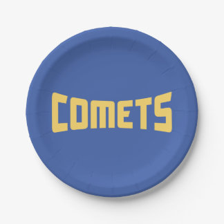 Cottey College Comets Paper Plates