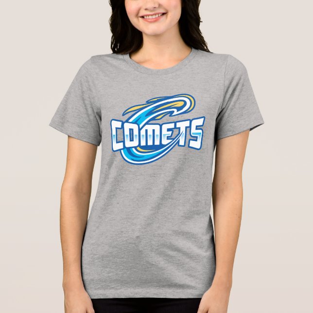 Cottey College Comets Tri-Blend Shirt (Front)