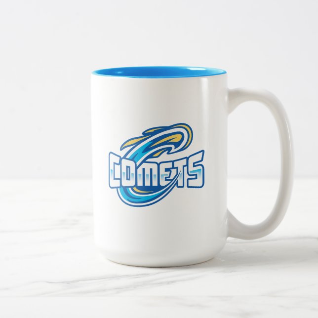 Cottey College Comets Two-Tone Coffee Mug (Right)