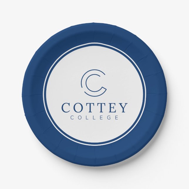 Cottey College Paper Plates (Front)