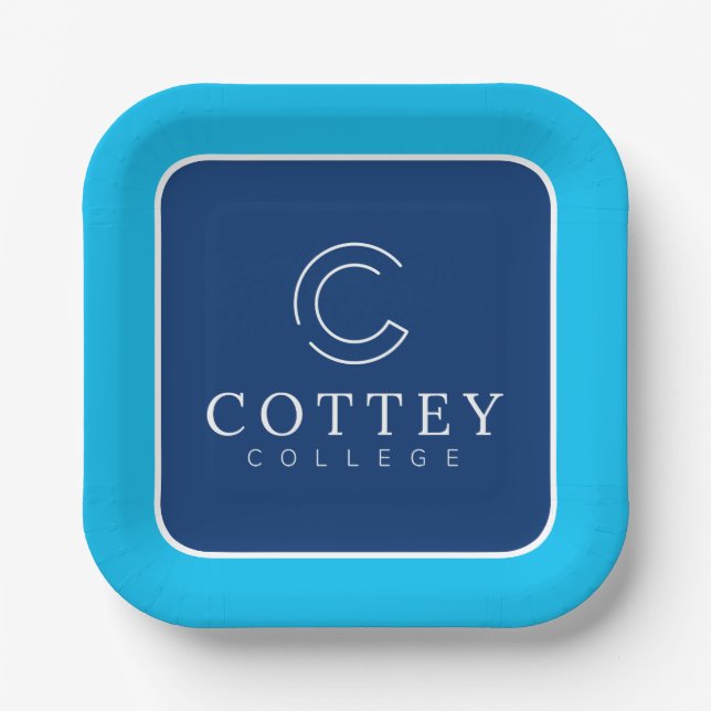 Cottey College Paper Plates (Front)