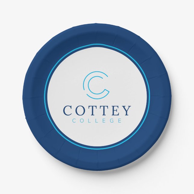 Cottey College Paper Plates (Front)