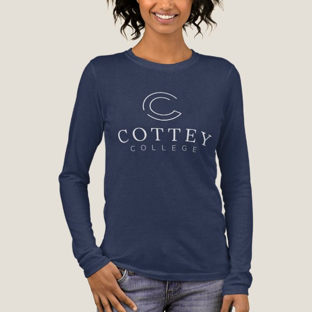 Cottey College Tri-Blend Shirt (Front)