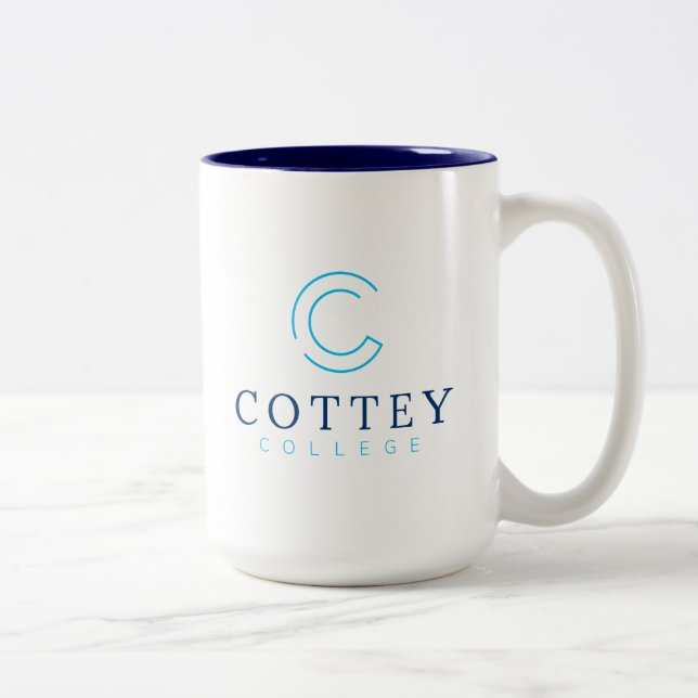 Cottey College Two-Tone Coffee Mug (Right)