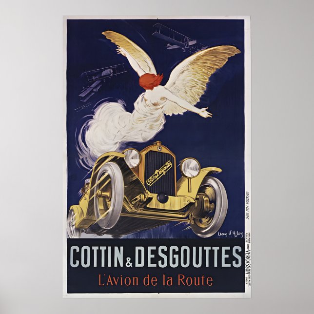 Cottin & Desgouttes Auto Poster (Front)