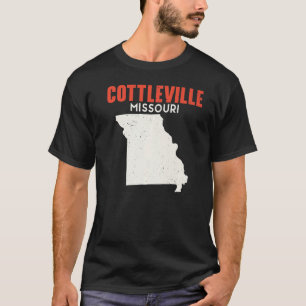 Cottleville Missouri USA State America Travel Miss T-Shirt