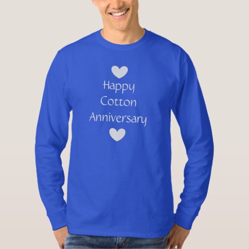 Cotton Anniversary t_shirt by dalDesignNZ