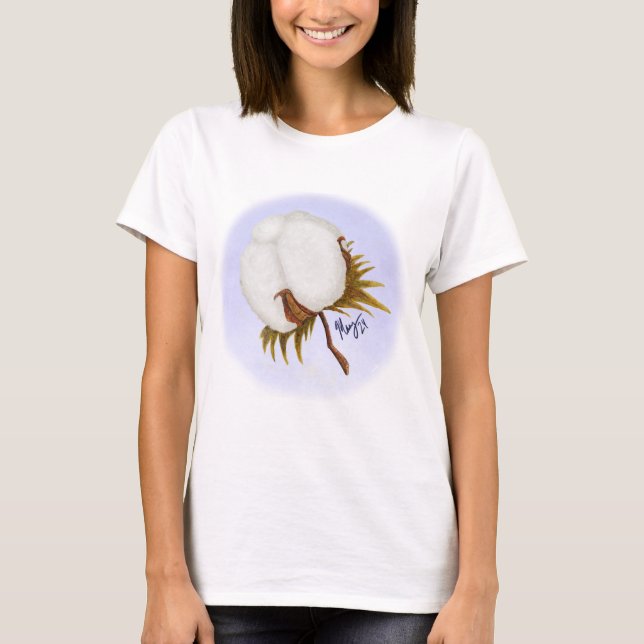 Cotton Boll 2 T-Shirt (Front)
